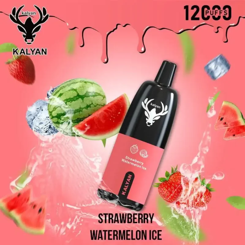 Best Kalyan 12000 Puffs - Strawberry Watermelon Ice
