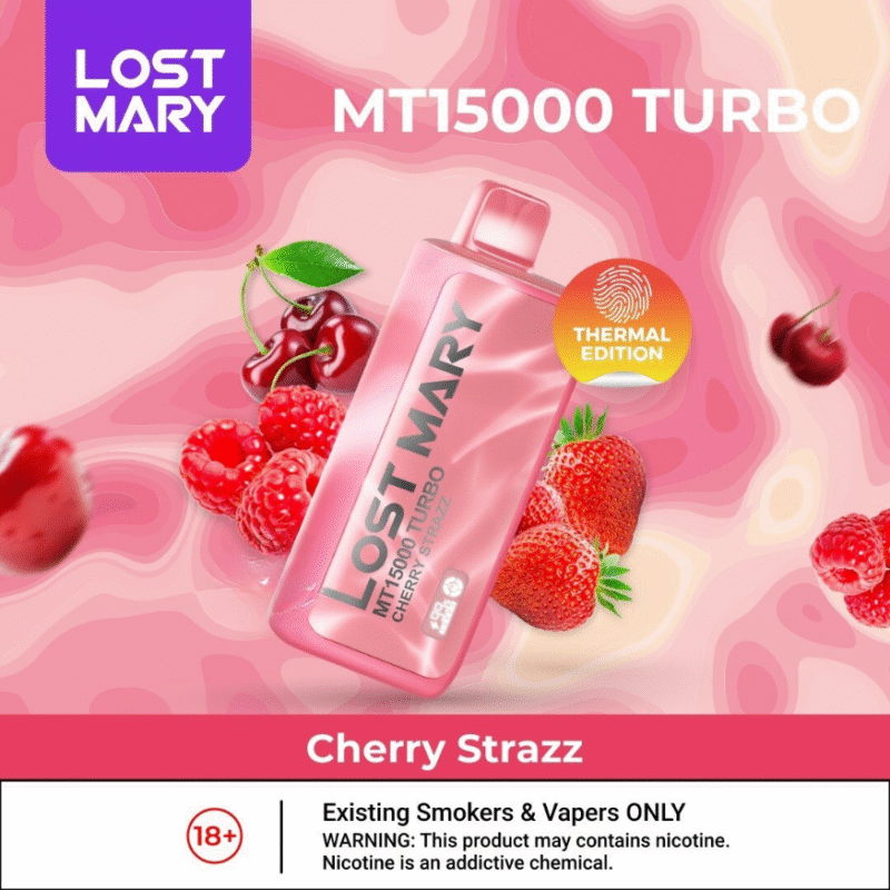 LOST MARY MT15000 TURBO - Cherry Strazz