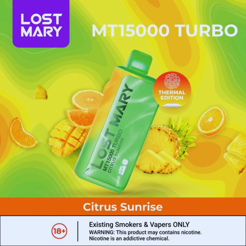 LOST MARY MT15000 TURBO - Citrus Sunrise