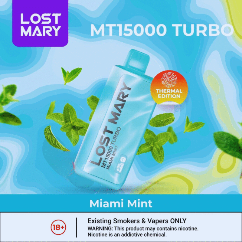 LOST MARY MT15000 TURBO - Miami Mint