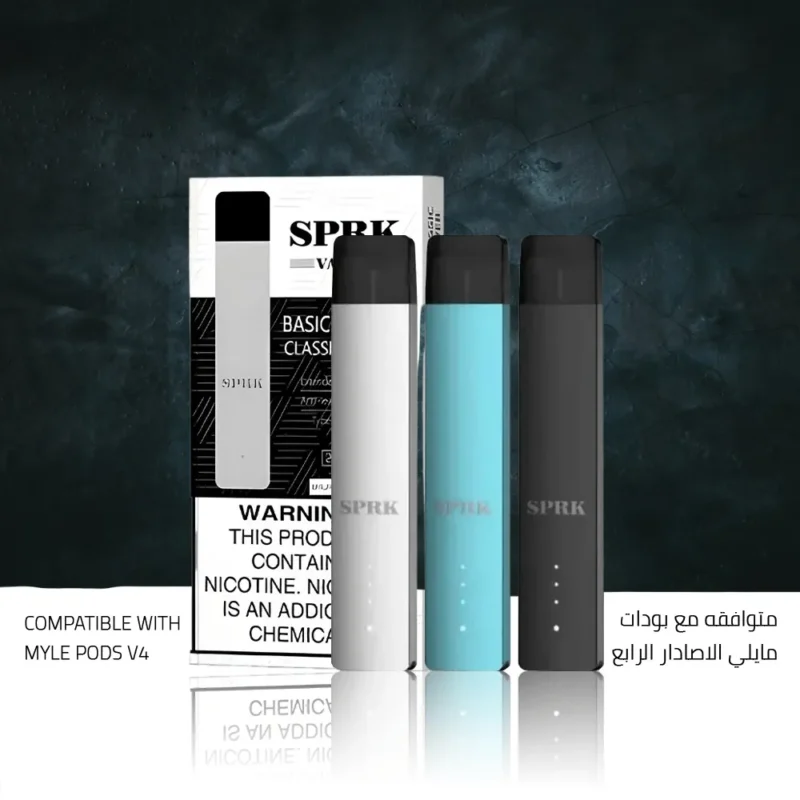 /Myle V4 Compatible Pod SPRK VAPOR use for Myle V4 Device In Dubai