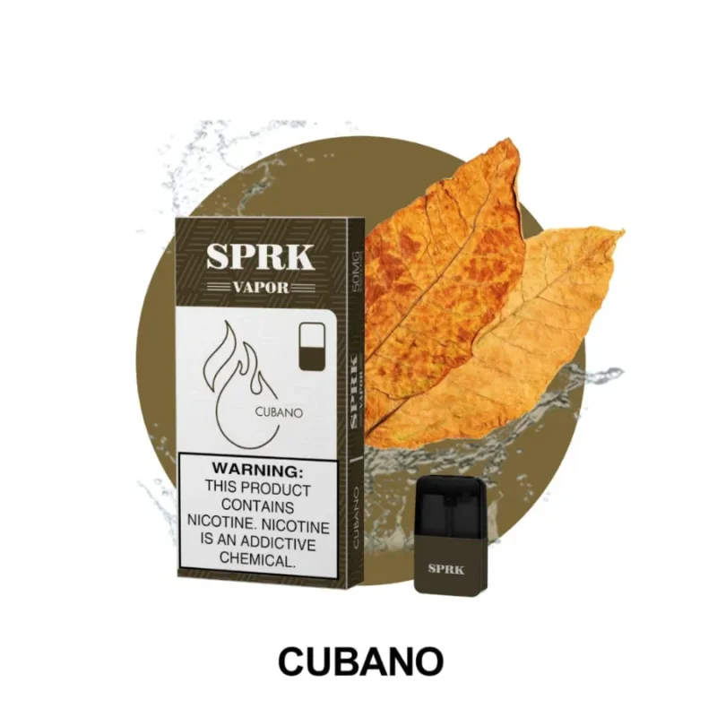 SPRK VAPOR MYLE V4 PODS - CUBANO