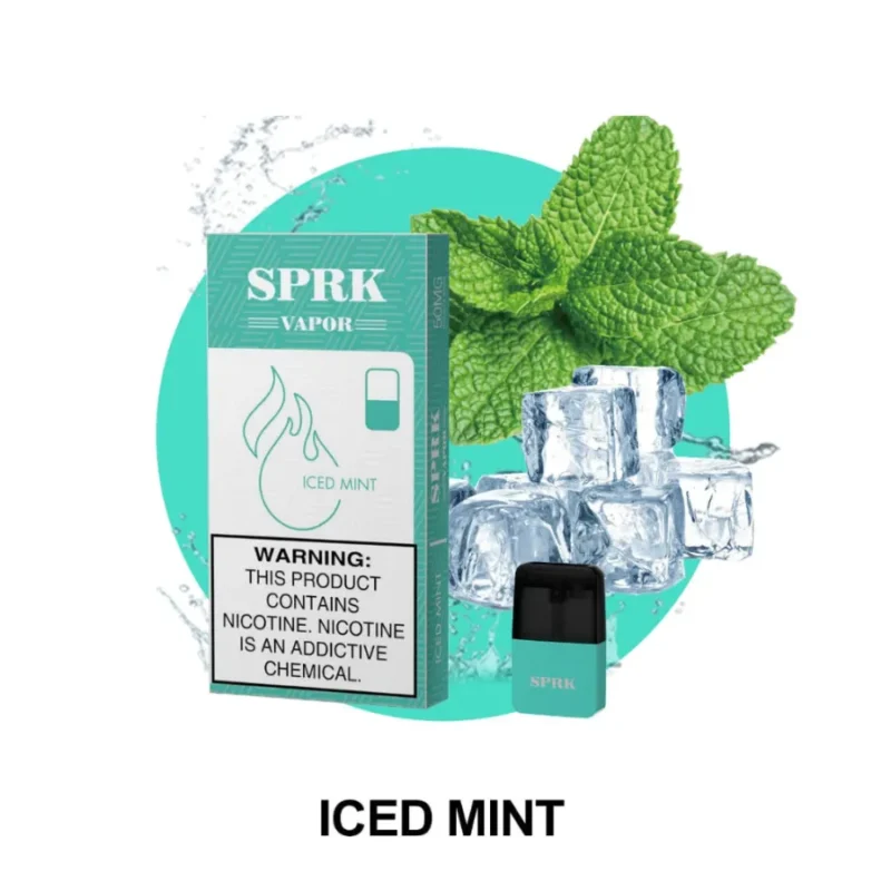 SPRK VAPOR MYLE V4 PODS - ICED MINT