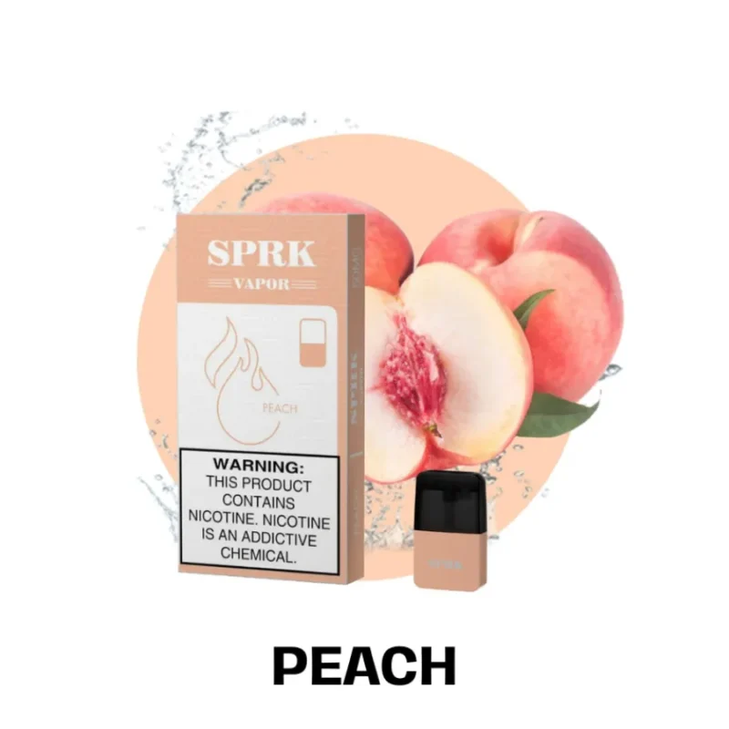SPRK VAPOR MYLE V4 PODS - PEACH