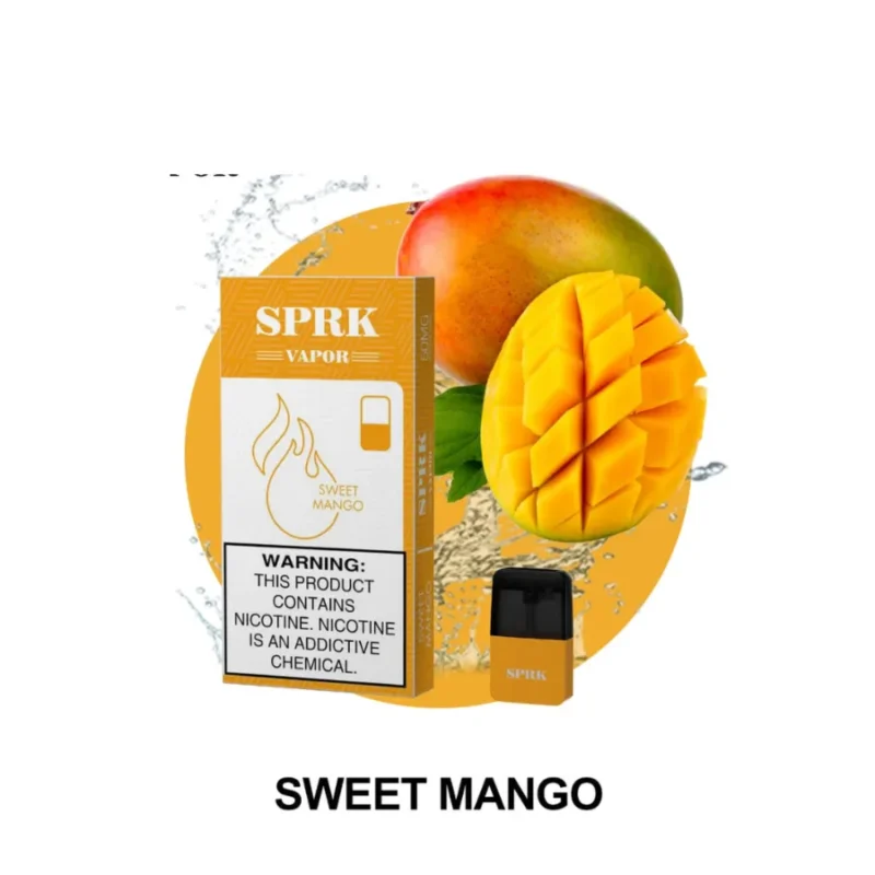 SPRK VAPOR MYLE V4 PODS - SWEET MANGO