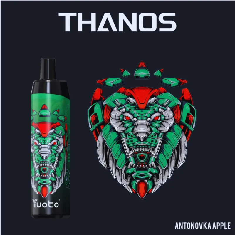 Yuoto Thanos 5000 Puffs Disposable Vape in Dubai - Antonovka Apple