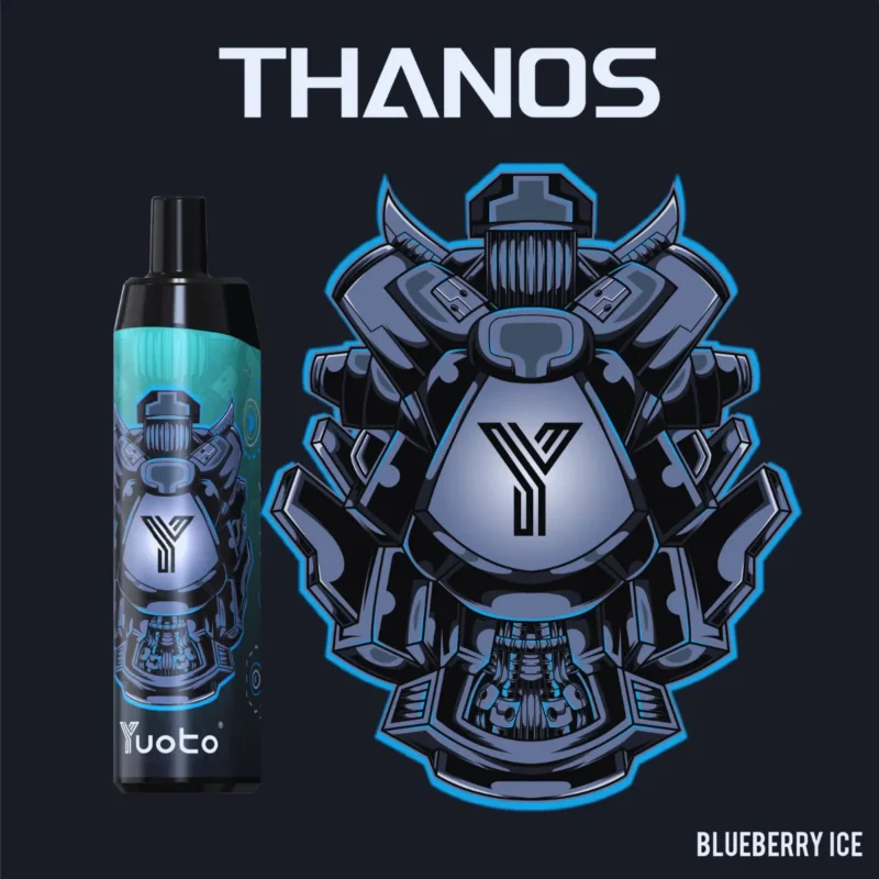Yuoto Thanos 5000 Puffs Disposable Vape in Dubai - Blueberry Ice