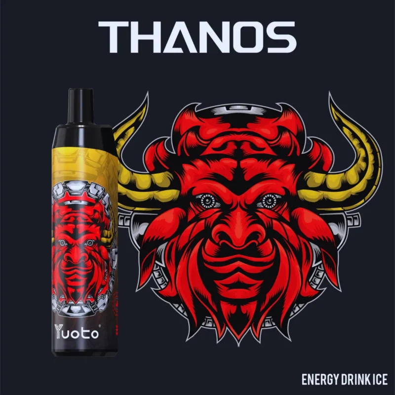Yuoto Thanos 5000 Puffs Disposable Vape in Dubai - Energy Drink Ice