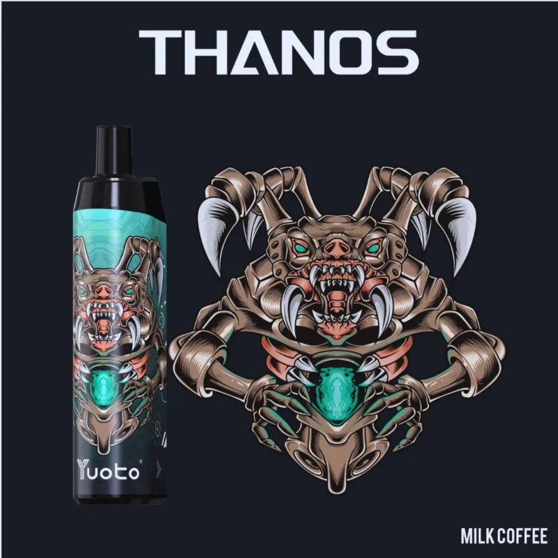 Yuoto Thanos 5000 Puffs Disposable Vape in Dubai - Milk Coffee