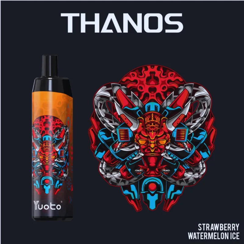 Yuoto Thanos 5000 Puffs Disposable Vape in Dubai - Strawberry Watermelon Ice
