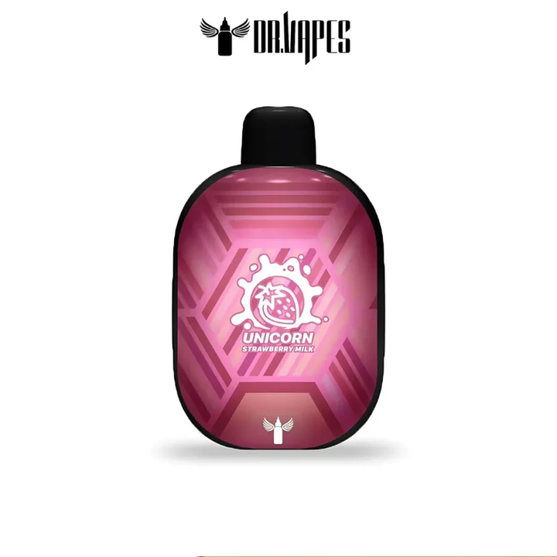 Dr. Vapes Panther Bar 5500 Puffs Disposable Vape in Dubai, UAE - Strawberry Milk