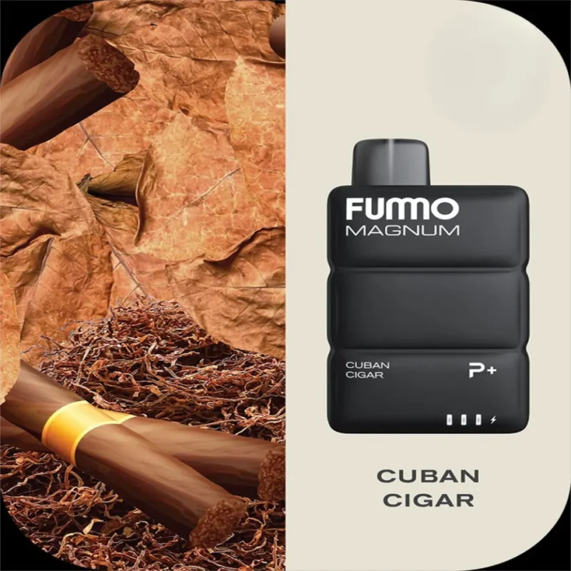 Fummo Magnum 8000 Puffs Disposable Vape 20mg in Dubai, UAE- Cuban Cigar