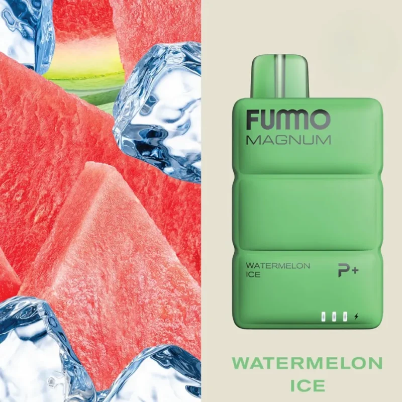 Fummo Magnum 8000 Puffs Disposable Vape 20mg in Dubai, UAE - Watermelon Ice