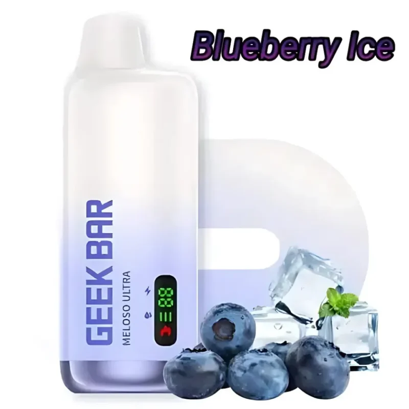 Geek Bar Meloso 10000 Puffs Disposable Vape in Dubai, UAE - Blueberry Ice