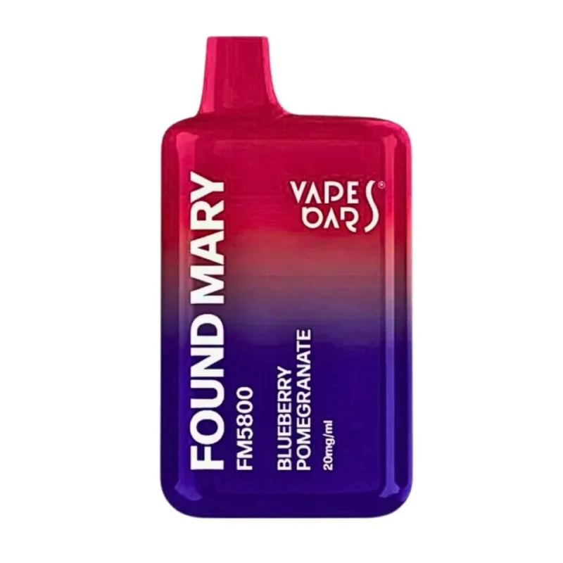 VAPES BARS Found Mary FM 5800 Puffs Disposable Rechargeable Vape in UAE - Blueberry Pomegranate