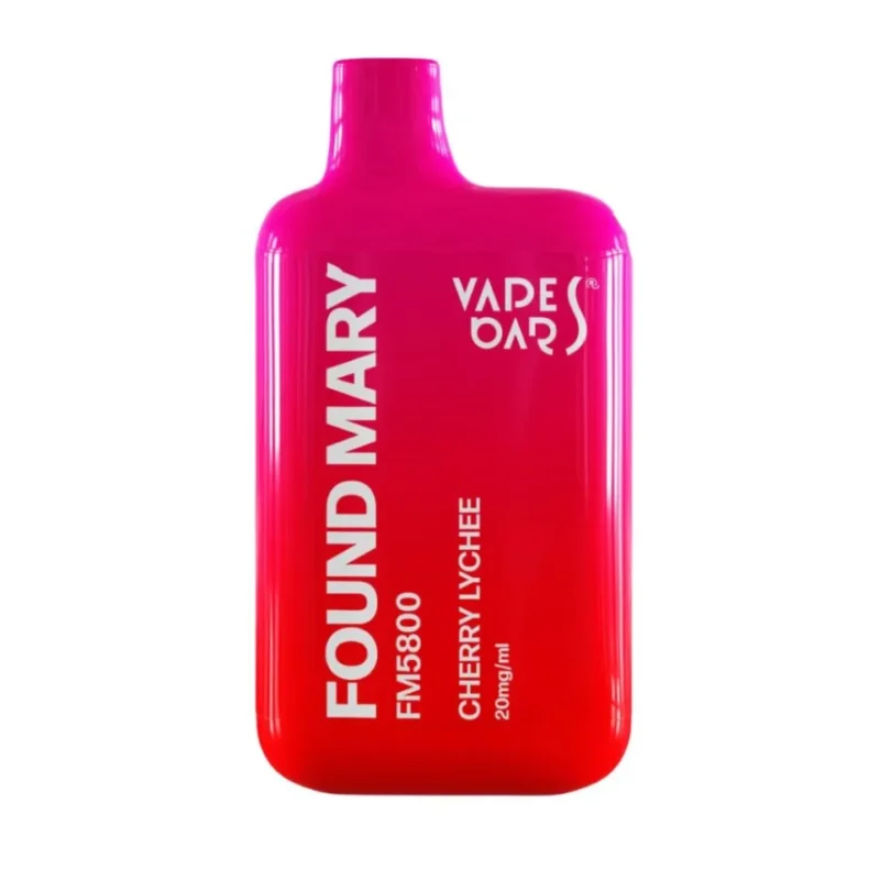 VAPES BARS Found Mary FM 5800 Puffs Disposable Rechargeable Vape in UAE - Cherry Lychee