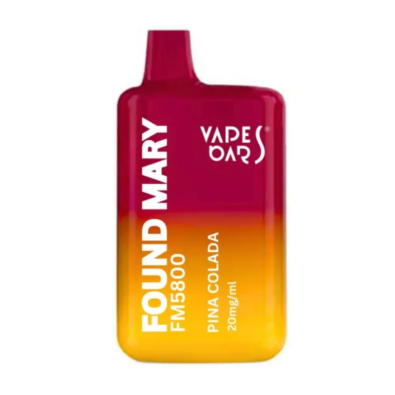 VAPES BARS Found Mary FM 5800 Puffs Disposable Rechargeable Vape in UAE - Pina Colada