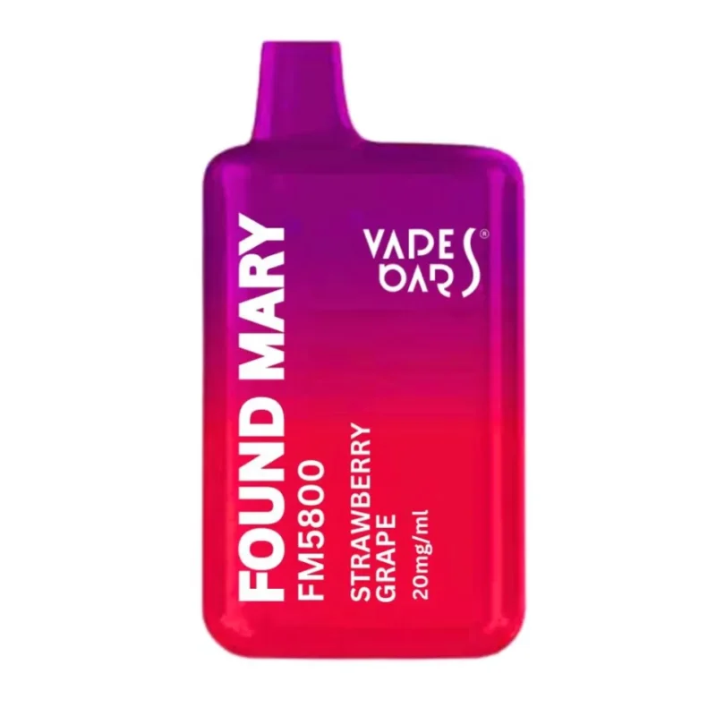 VAPES BARS Found Mary FM 5800 Puffs Disposable Rechargeable Vape in UAE - Strawberry Grape