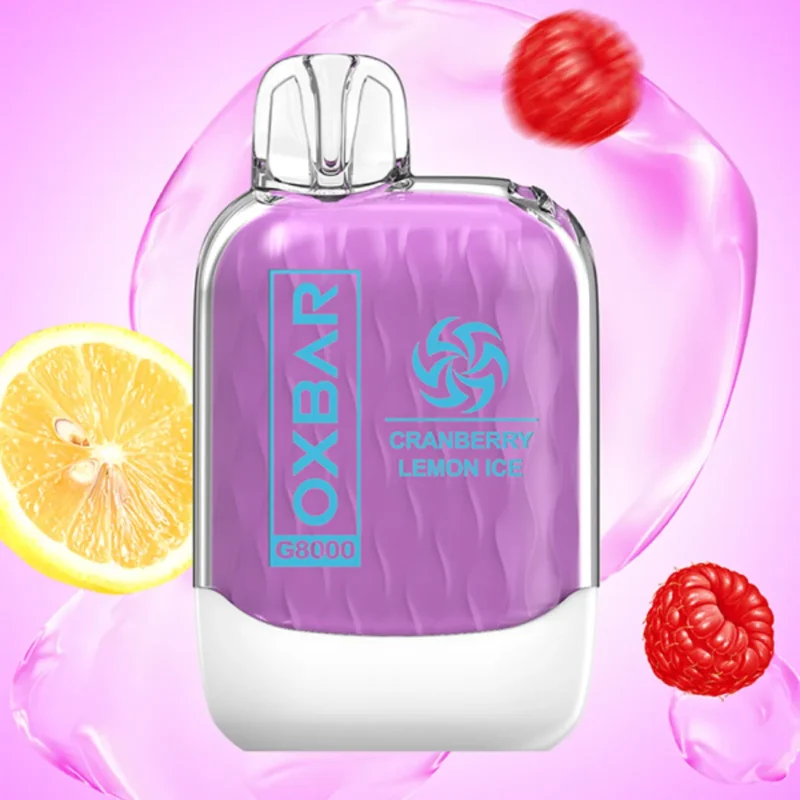 Cranberry Lemon Ice - OXBAR G8000 Disposable Vape 8000 Puffs 50mg in Dubai, UAE