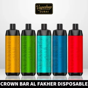 Crown Bar Al Fakher 8000 Puffs 50mg Disposable Vape in Dubai, UAE