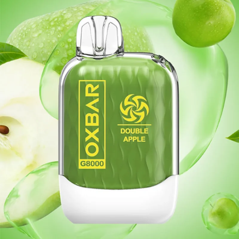 Double Apple - OXBAR G8000 Disposable Vape 8000 Puffs 50mg in Dubai, UAE