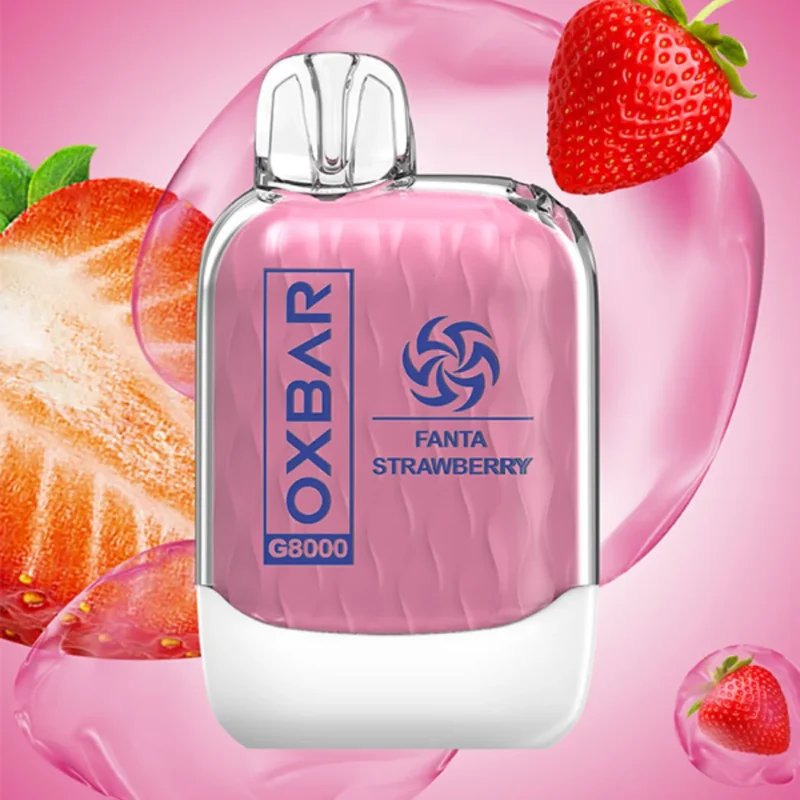 Fanta Strawberry- OXBAR G8000 Disposable Vape 8000 Puffs 50mg in Dubai, UAE