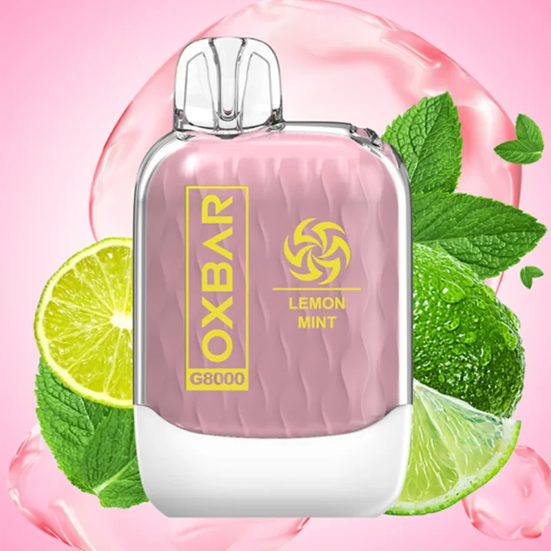 Lemon Mint - OXBAR G8000 Disposable Vape 8000 Puffs 50mg in Dubai, UAE