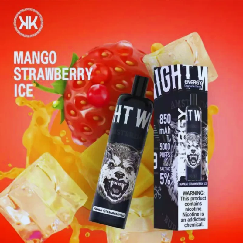 Mango Strawberry ice - Energy 5000 Puffs Disposable Vape 50mg in Dubai, UAE