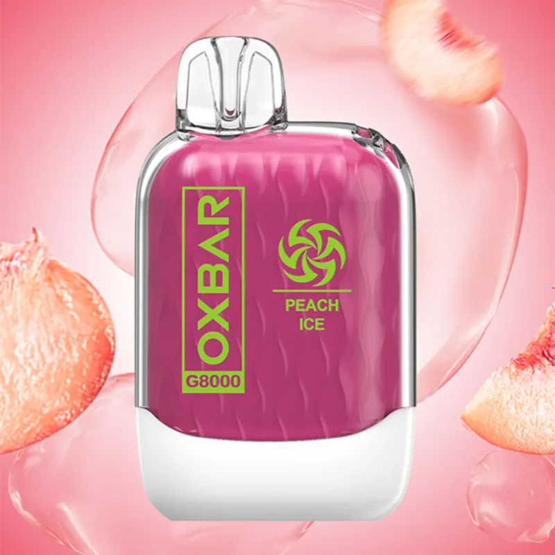 Peach Ice- OXBAR G8000 Disposable Vape 8000 Puffs 50mg in Dubai, UAE