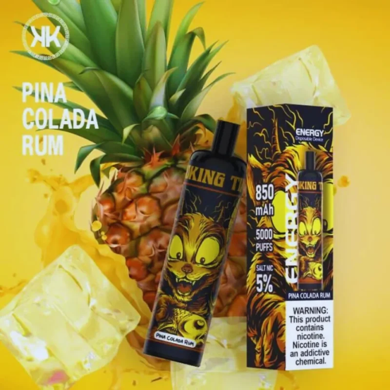 Pina Colada Rum - Energy 5000 Puffs Disposable Vape 50mg in Dubai, UAE