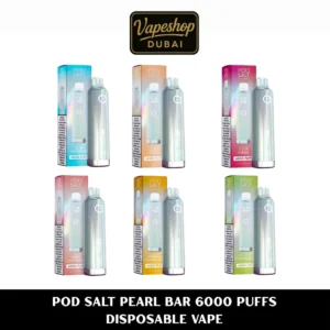 Pod Salt Pearl Bar 20mg_ml-6000 Puffs Disposable Vape in Dubai, UAE