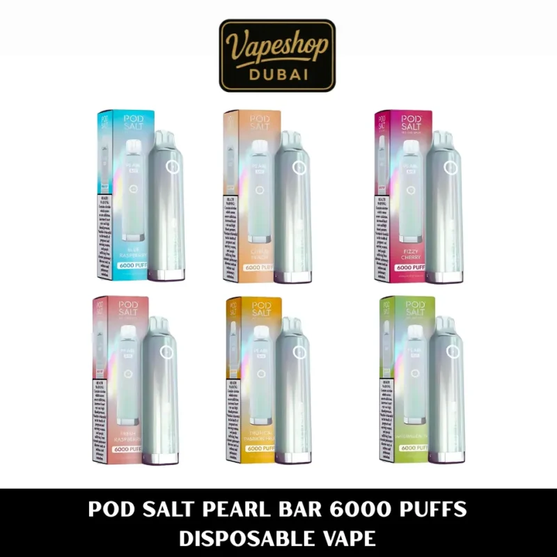Pod Salt Pearl Bar 20mg_ml-6000 Puffs Disposable Vape in Dubai, UAE