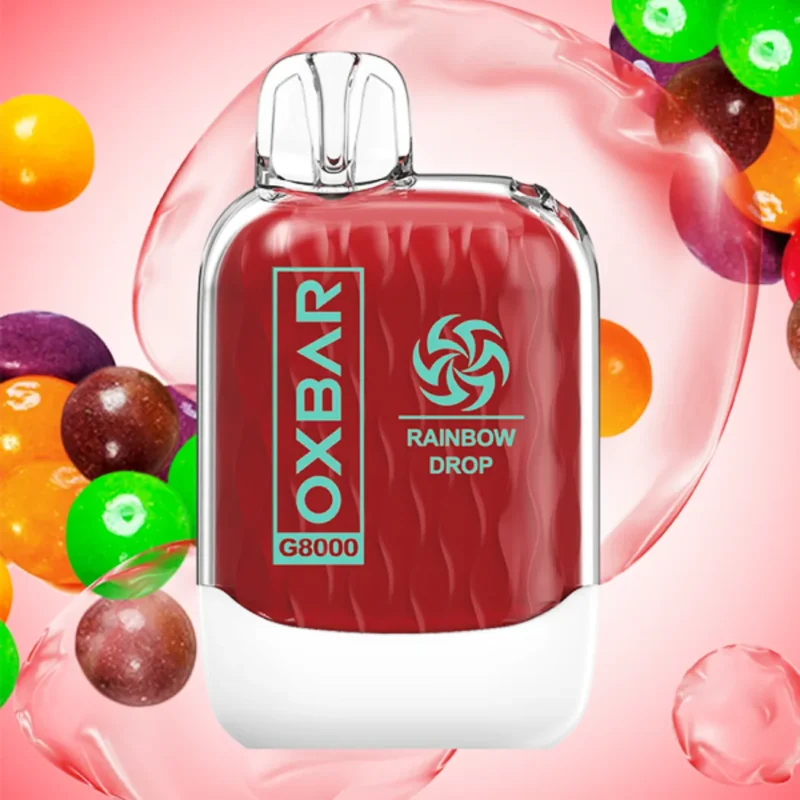 Rainbow Drop- OXBAR G8000 Disposable Vape 8000 Puffs 50mg in Dubai, UAE