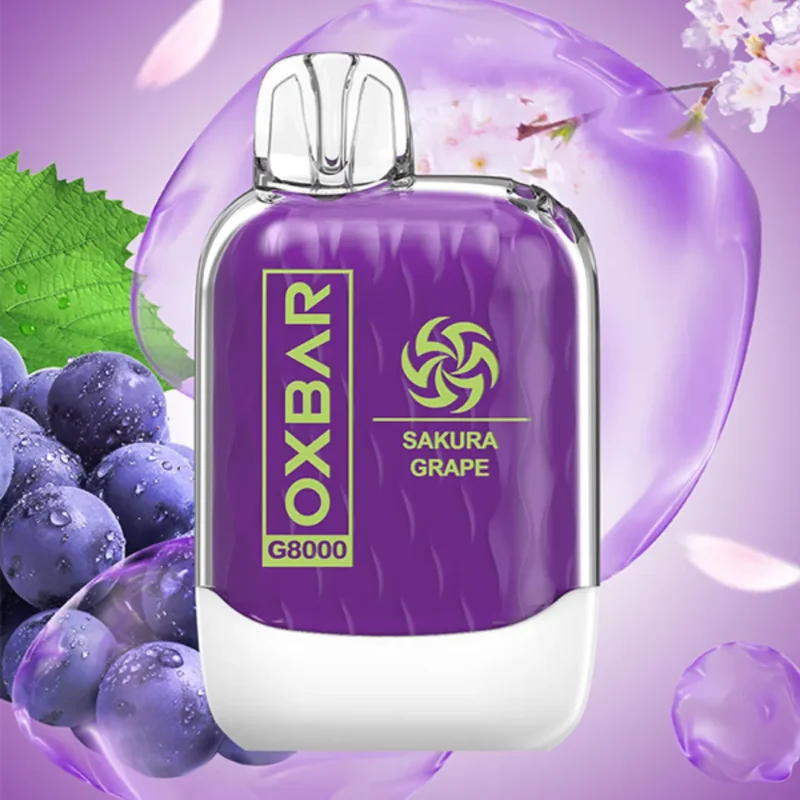 Sakura Grape- OXBAR G8000 Disposable Vape 8000 Puffs 50mg in Dubai, UAE