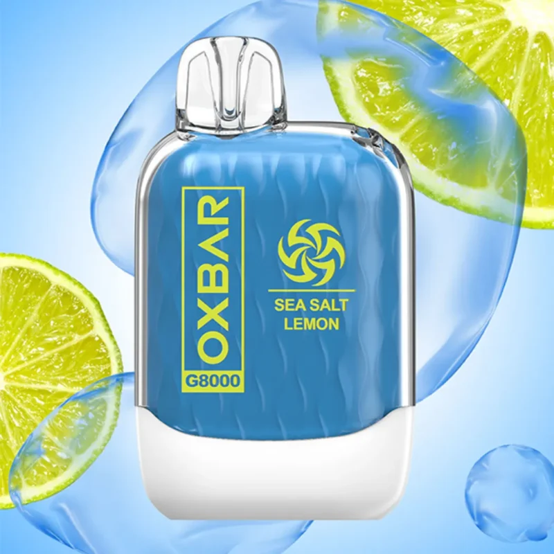 Sea Salt Lemon- OXBAR G8000 Disposable Vape 8000 Puffs 50mg in Dubai, UAE