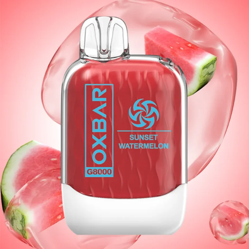 Sunset Watermelon - OXBAR G8000 Disposable Vape 8000 Puffs 50mg in Dubai, UAE
