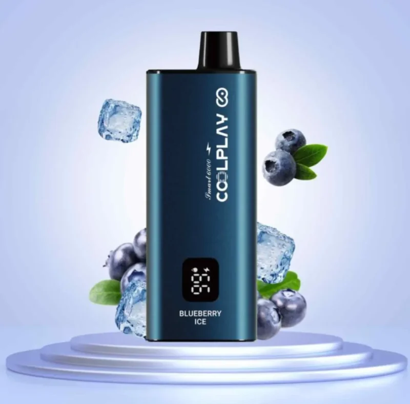 COOLPLAY Smart 6000 Puffs Disposable Vape in Dubai - Blueberry Ice