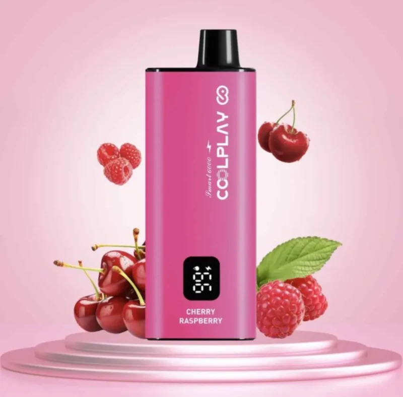COOLPLAY Smart 6000 Puffs Disposable Vape in Dubai - Cherry Raspberry