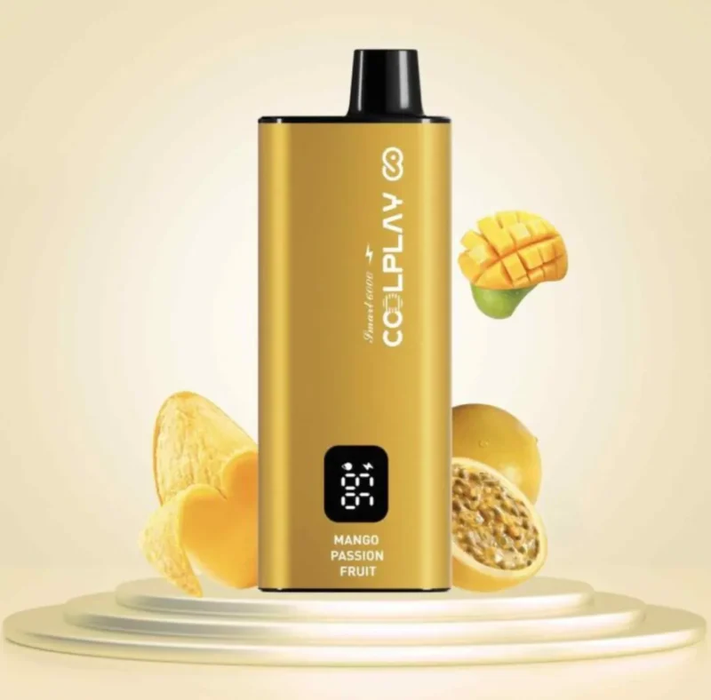 COOLPLAY Smart 6000 Puffs Disposable Vape in Dubai - Mango Passionfruit