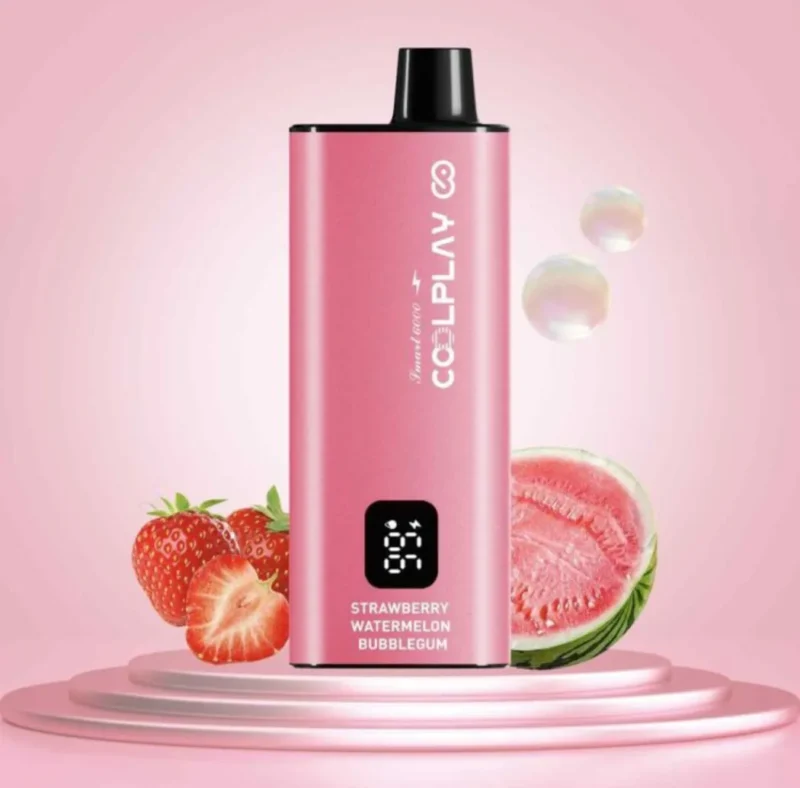 COOLPLAY Smart 6000 Puffs Disposable Vape in Dubai - Strawberry Watermelon Bubblegum