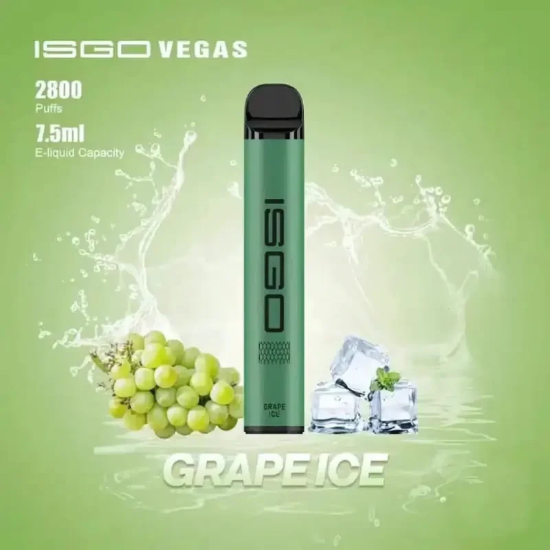 Grape Ice - ISGO Vegas 2800 Puffs Disposable Vape in Dubai, UAE