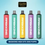 MASKKING GTS 2500 Puffs Disposable Vape 20mg in Dubai, UAE