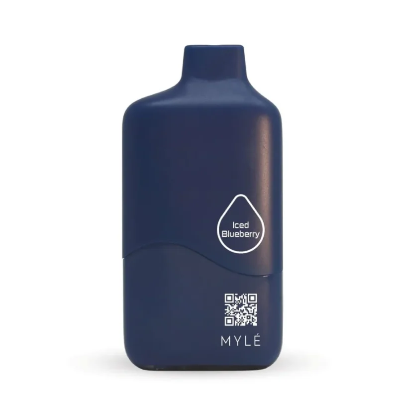 MYLE Meta 9000 Puffs 50mg Nicotine in Dubai, UAE - Iced Blueberry
