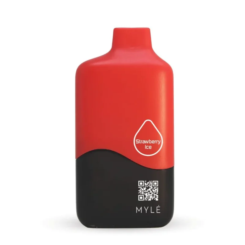 MYLE Meta 9000 Puffs 50mg Nicotine in Dubai, UAE - Strawberry Ice