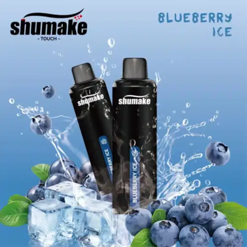 Shumake Touch 15000 Puffs Disposable Vape 20mg in Dubai, UAE - Blueberry Ice