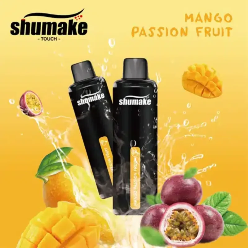 Shumake Touch 15000 Puffs Disposable Vape 20mg in Dubai, UAE - Mango Passion Fruit