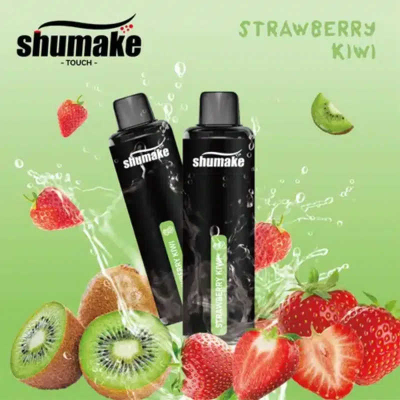 Shumake Touch 15000 Puffs Disposable Vape 20mg in Dubai, UAE - Strawberry Kiwi