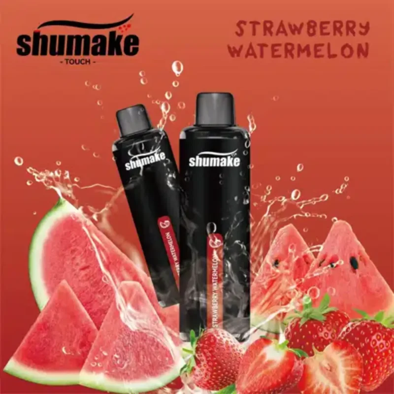 Shumake Touch 15000 Puffs Disposable Vape 20mg in Dubai, UAE - Strawberry Watermelon