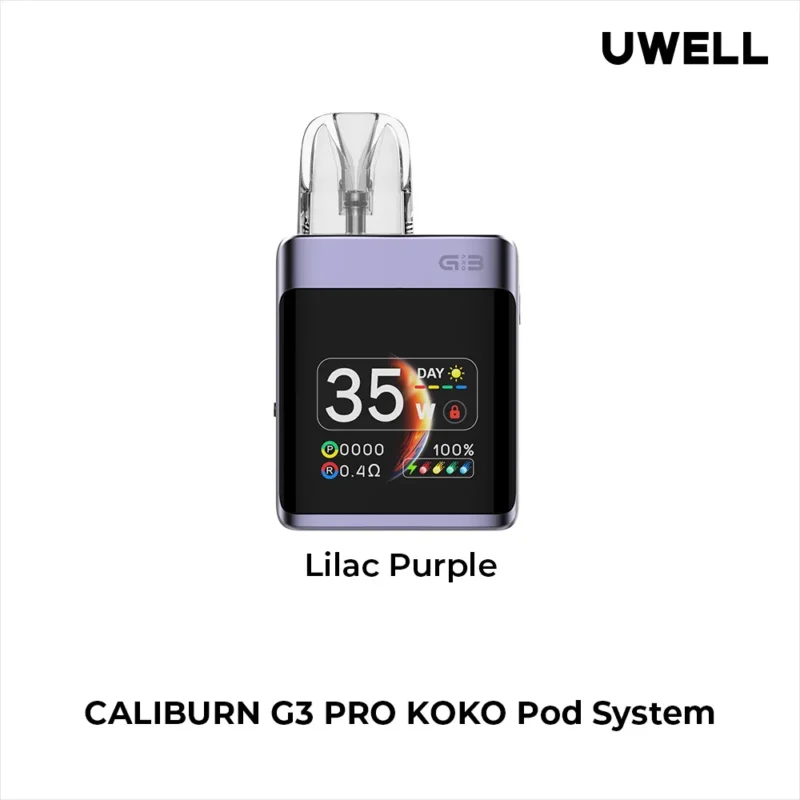 UWELL Caliburn G3 Pro Koko Pod System - Lilac Purple