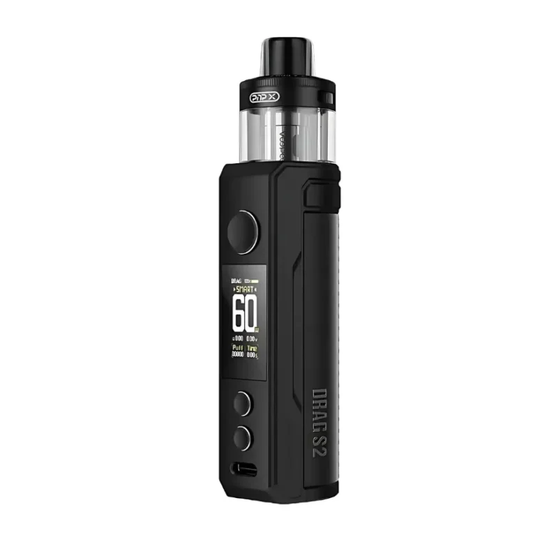VOOPOO Drag S2 Pod System Kit 60W in Dubai, UAE- Spray Black